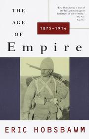 Cover of: The age of empire, 1875-1914