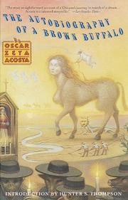 Cover of: The autobiography of a brown buffalo by Oscar Zeta Acosta