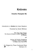Kaïdara by Amadou Hampaté Bâ