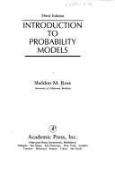 Cover of: Introduction to probability models
