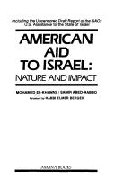 Cover of: American aid to Israel: nature and impact