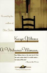 Cover of: A virtuous woman: a novel