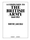 A companion to the British army 1660-1983