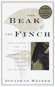 Cover of: The Beak of the Finch by Jonathan Weiner