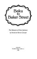 Baku to Baker Street : the memoirs of Flora Solomon