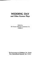 Cover of: Wedding day and other Korean plays