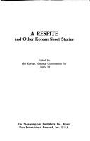 Cover of: A Respite and other Korean short stories