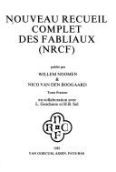 Cover of: Nouveau recueil complet des fabliaux (NRCF)