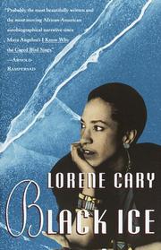 Cover of: Black ice by Lorene Cary