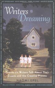 Cover of: Writers Dreaming: 26 Writers Talk About Their Dreams and the Creative Process