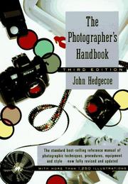 Cover of: The photographer's handbook by John Hedgecoe