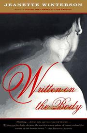 Cover of: Written on the Body