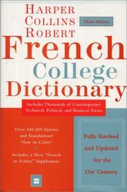 Collins Robert concise French dictionary.