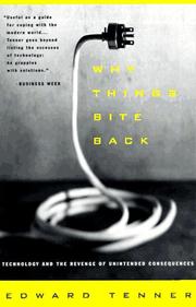 Why things bite back by Edward Tenner