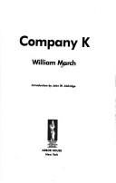 Cover of: Company K