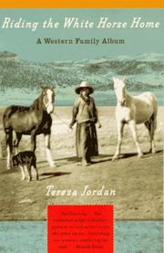 Cover of: Riding the white horse home
