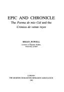 Epic and chronicle : the Poema de mio Cid and the Crónica de veinte reyes