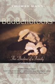 Cover of: Buddenbrooks: the decline of a family
