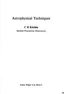 Astrophysical techniques