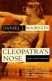 Cover of: Cleopatra's Nose: Essays on the Unexpected