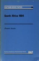 Cover of: South Africa, 1984