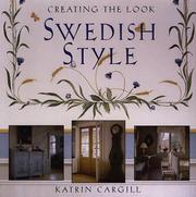 Cover of: Creating the look: Swedish style
