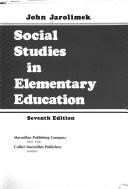 Cover of: Social studies in elementary education