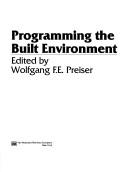 Programming the built environment