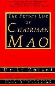 Cover of: The Private Life of Chairman Mao
