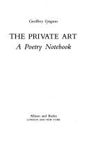 The private art : a poetry notebook