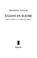 Cover of: Juliano en eleusis (misterio dramático en un prólogo y dos retablos)
