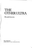 Cover of: The other Ultra by Ronald Lewin