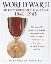 Cover of: World War II: the encyclopedia of the war years, 1941-1945