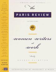 Cover of: Women Writers at Work