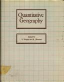 Cover of: Quantitative geography: a British view