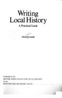 Cover of: Writing local history: a practical guide