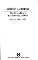 Cover of: The green knight: selected poetry and prose