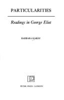 Particularities : readings in George Eliot