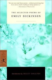 Cover of: The selected poems of Emily Dickinson by Emily Dickinson