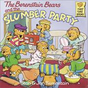 Cover of: The Berenstain Bears and the slumber party
