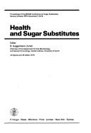 Health and sugar substitutes by ERGOB Conference on Sugar Substitutes (1978 Geneva, Switzerland)