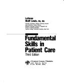 Fundamental skills in patient care