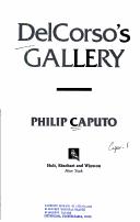 Cover of: DelCorso's gallery by Philip Caputo