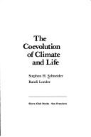 Cover of: The coevolution of climate and life