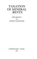 Taxation of mineral rents