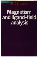 Cover of: Magnetism and ligand-field analysis