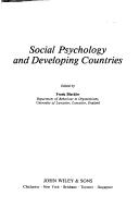 Cover of: Social psychology and developing countries