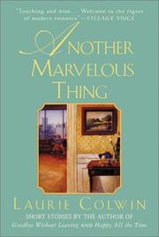 Cover of: Another Marvelous Thing by Laurie Colwin
