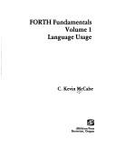 Cover of: FORTH fundamentals