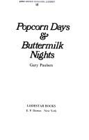 Cover of: Popcorn days & buttermilk nights